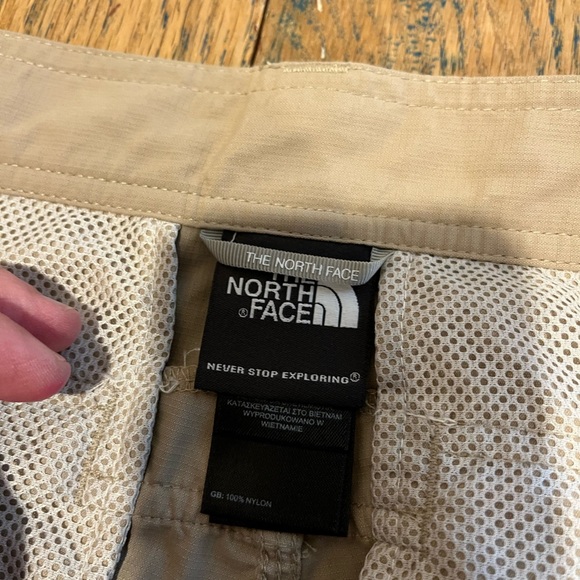 💛The North Face Men’s Tan Nylon Hiking Pants – Size 40 - Picture 2 of 9
